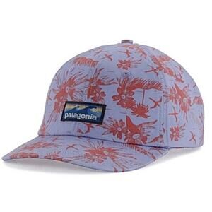 Patagonia Boardshort Adjustable Hat Low Crown Purple Pink Tropical Print